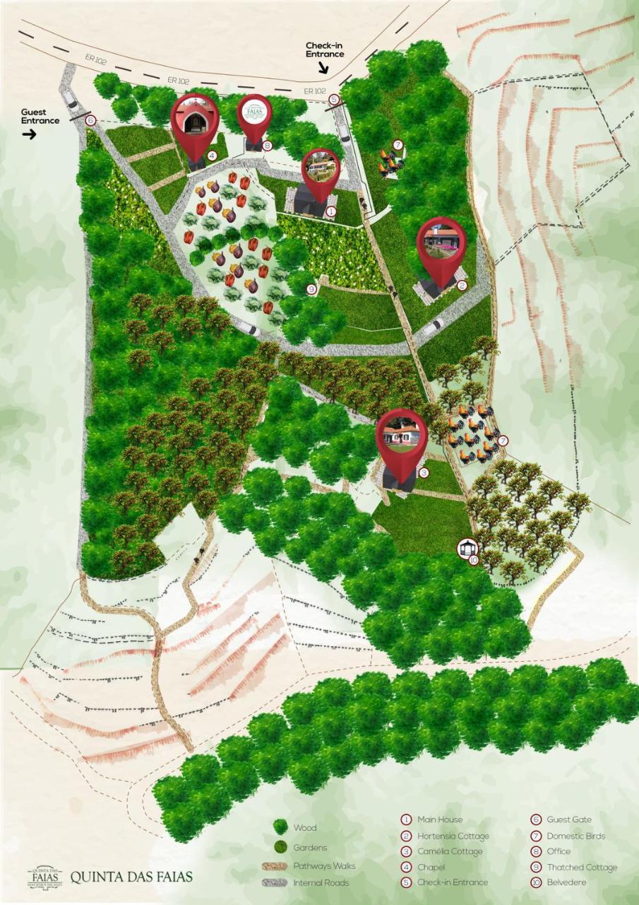 Quinta Das Faias Camacha  Bagian luar foto